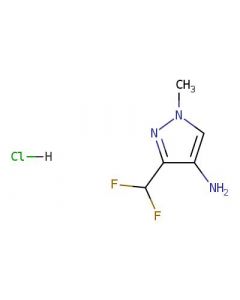 Astatech 3-(DIFLUOROMETHYL)-1-METHYL-1H-PYRAZOL-4-AMINE HCL, 93.00% Purity, 0.25G